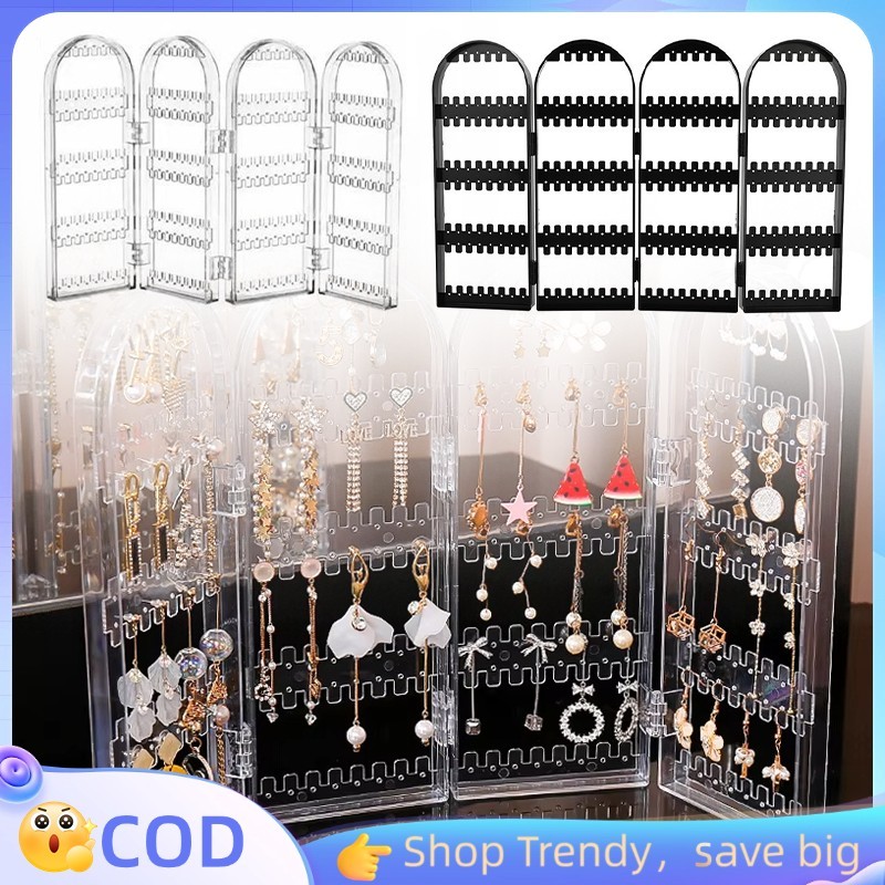 Rak Anting Jualan Tempat Anting Rak Display Putar Tempat Pajangan Anting Display