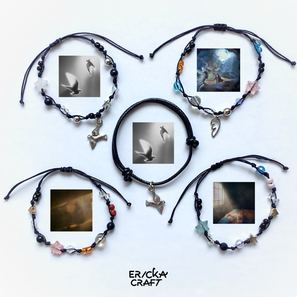 HINDIA BRACELET ALBUM COVER CINCIN - HINDIA / GELANG SERUT ALBUM HINDIA BASKARA / GELANG TALI ALBUM 