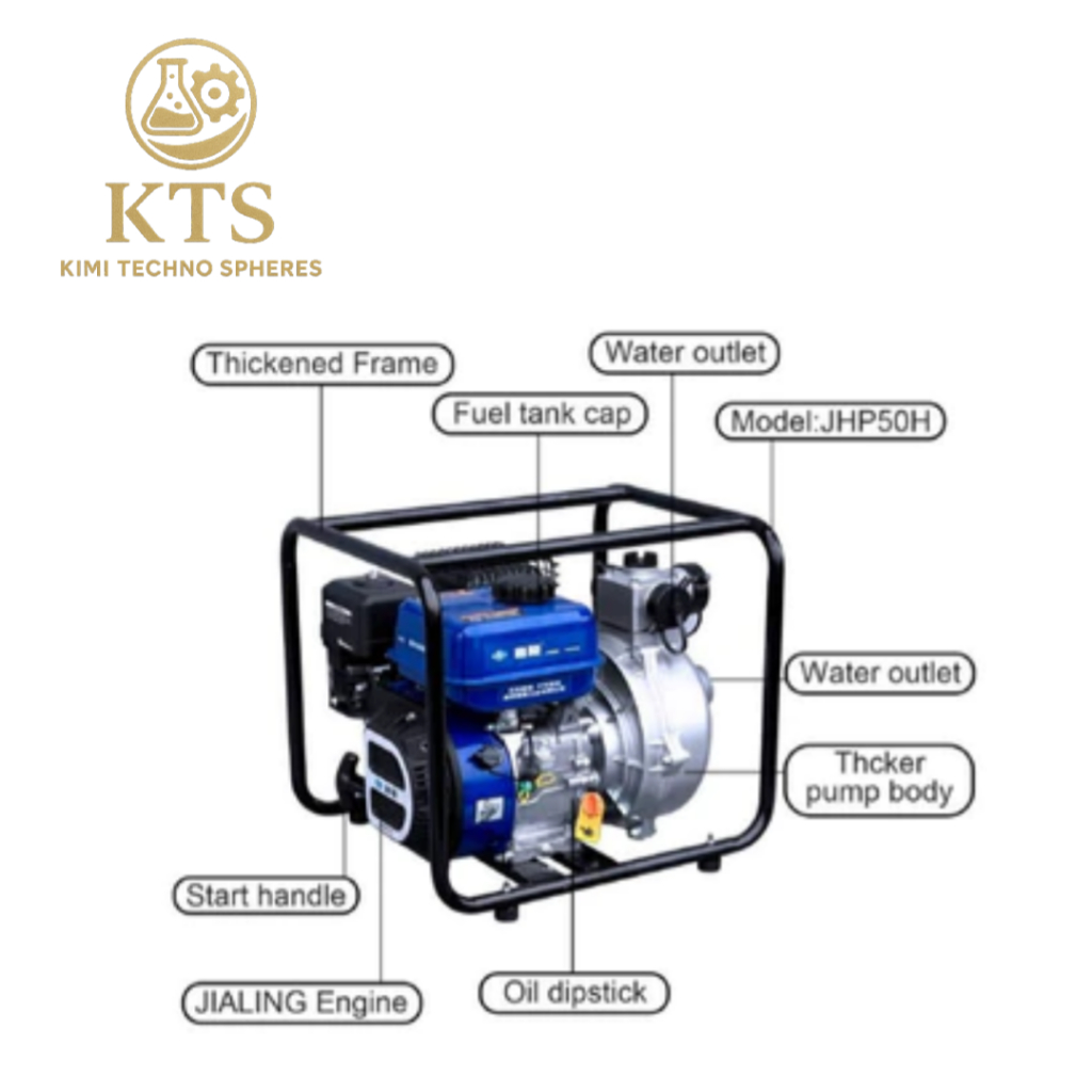 Portable Agricultural Farm Irrigation Centrifugal Water Pump Gasoline Pump