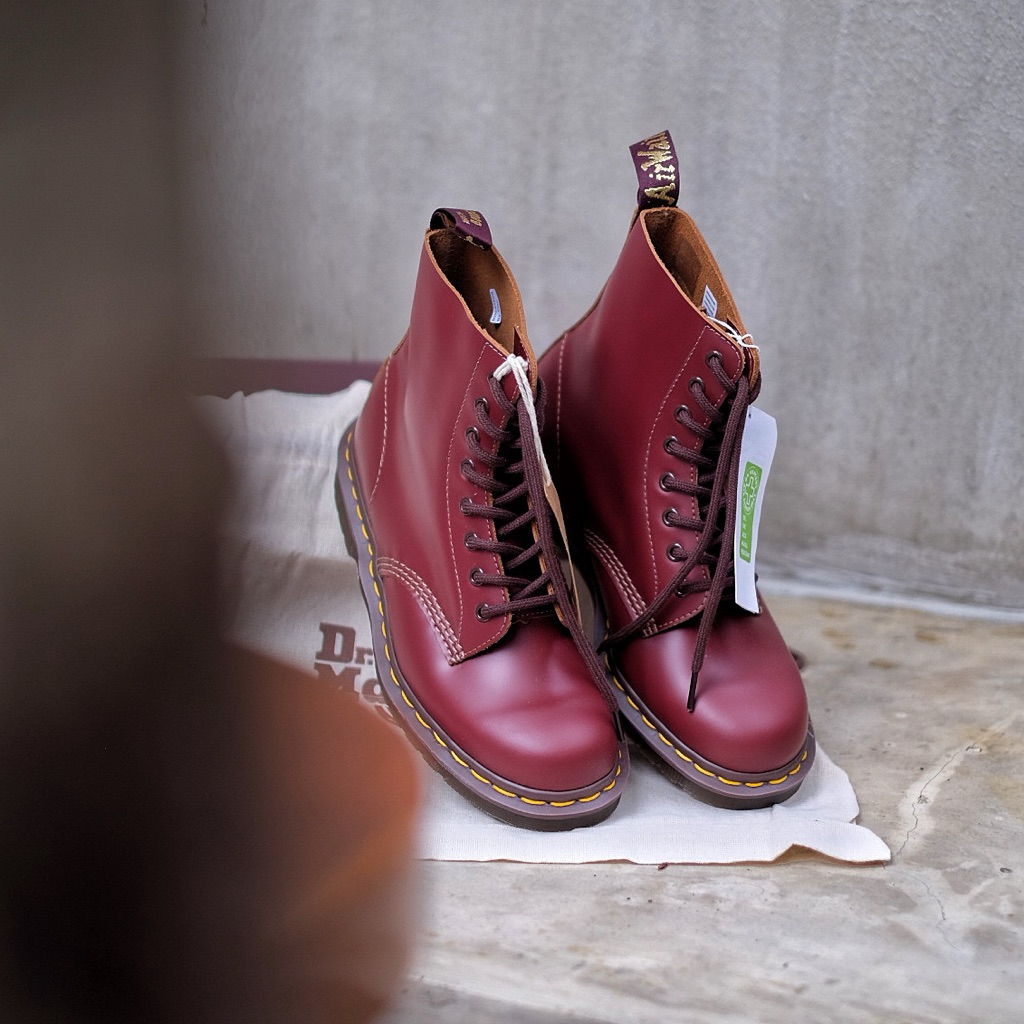 Dr martens 1460 vintage oxblood, made in england