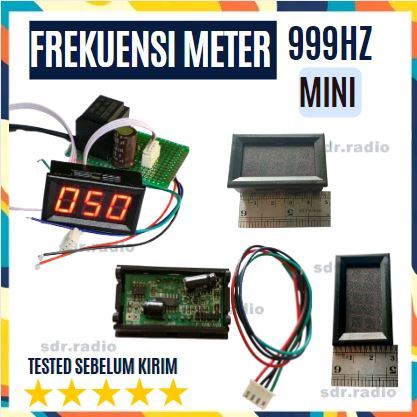 frekuensi meter 999HZ mini Frequency Panel Meter