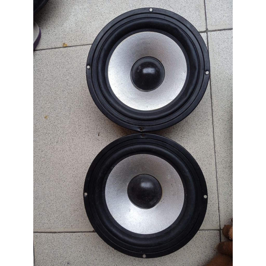 Speaker Woofer GPX 8inc 6ohm 80watt USA, Harga sepesang