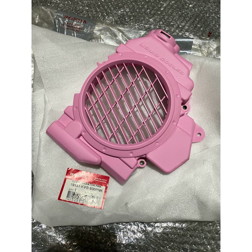 AHM Cover Tutup Radiator Vario 110 karbu lama cw  / Vario Techno 110 ori original 19151-kvb-930 1915