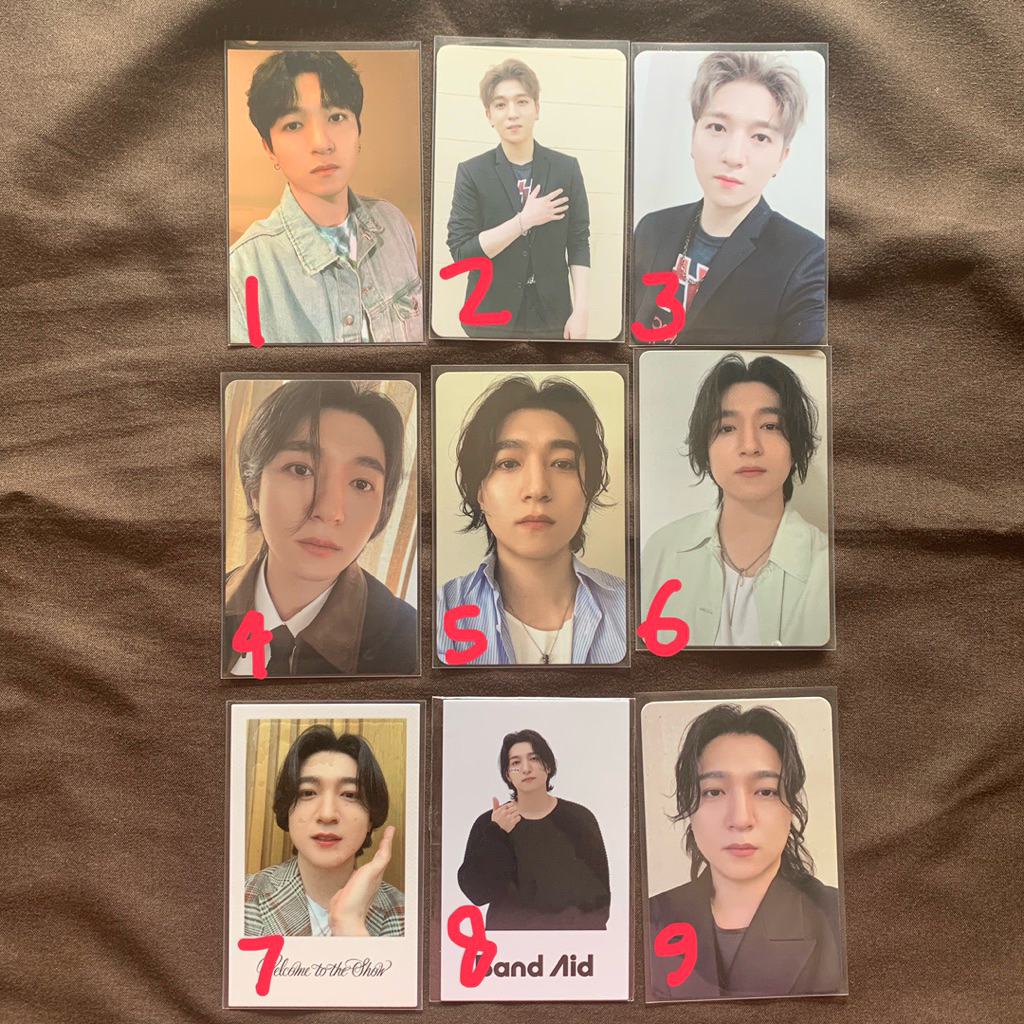 PHOTOCARD PC DAY6 SUNGJIN
