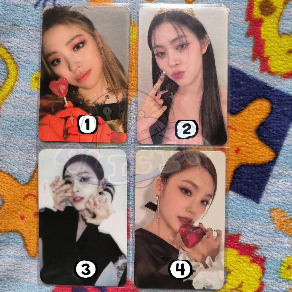 PC PHOTOCARD ITZY RYUJIN YEJI