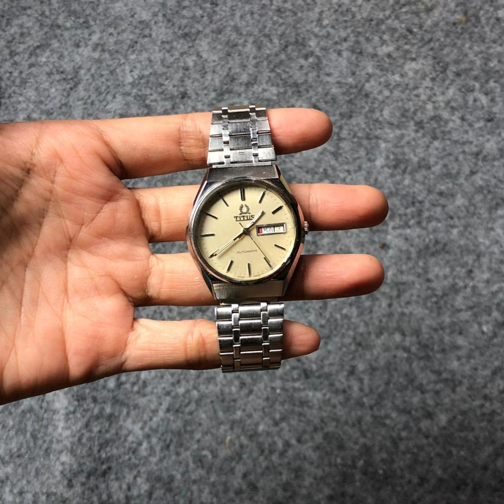 Jam tangan titus second original