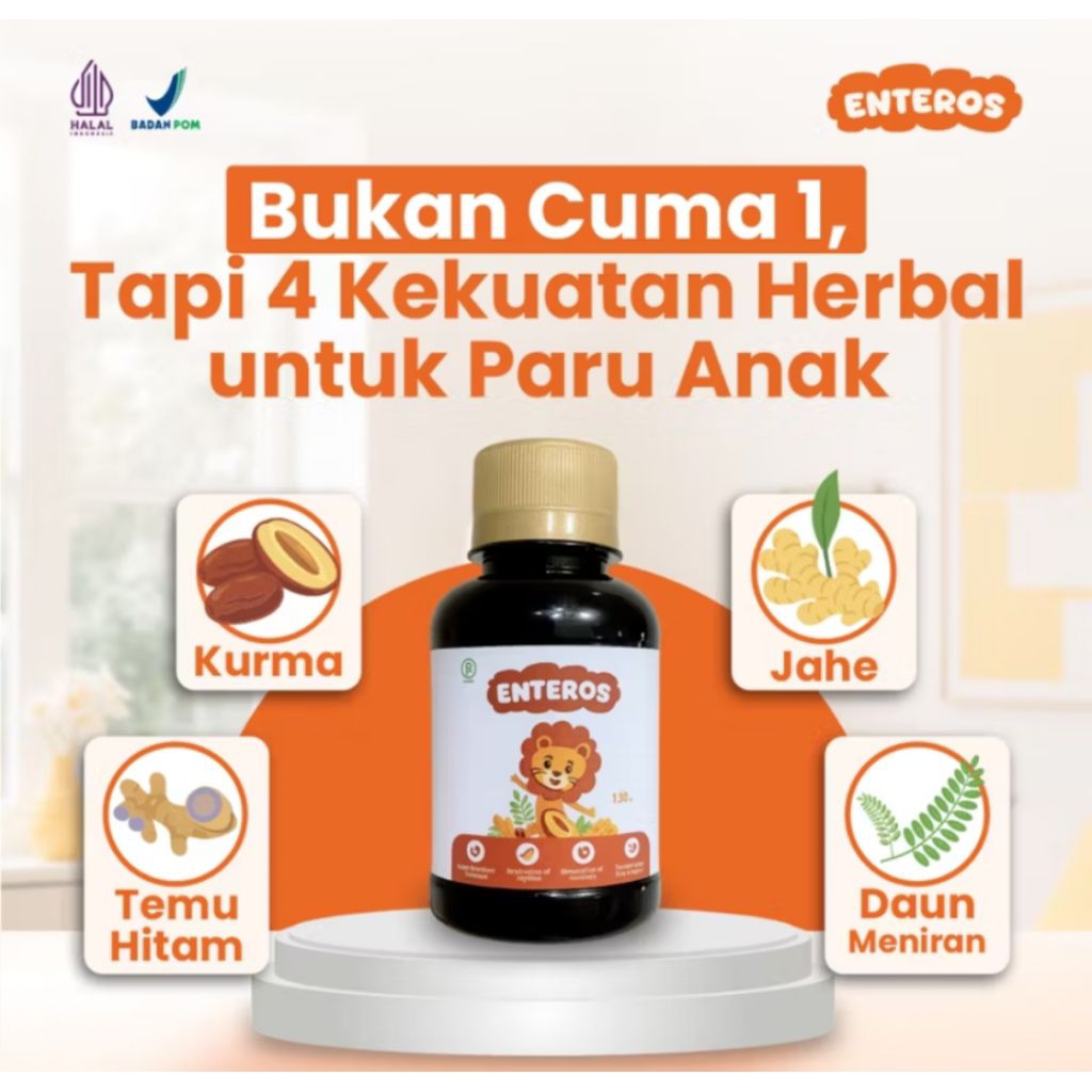 Enteros Hebral Anak 130ml