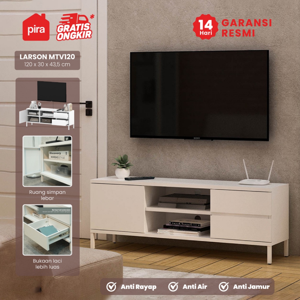 PIRA -  LARSON MTV Meja TV / Rak TV Besi