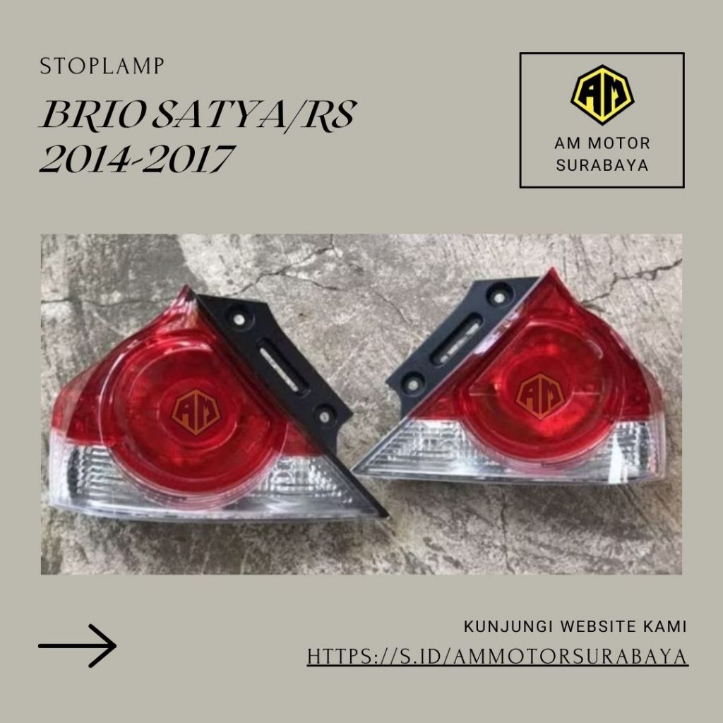 Stoplamp BRIO SATYA/RS 2014-2017