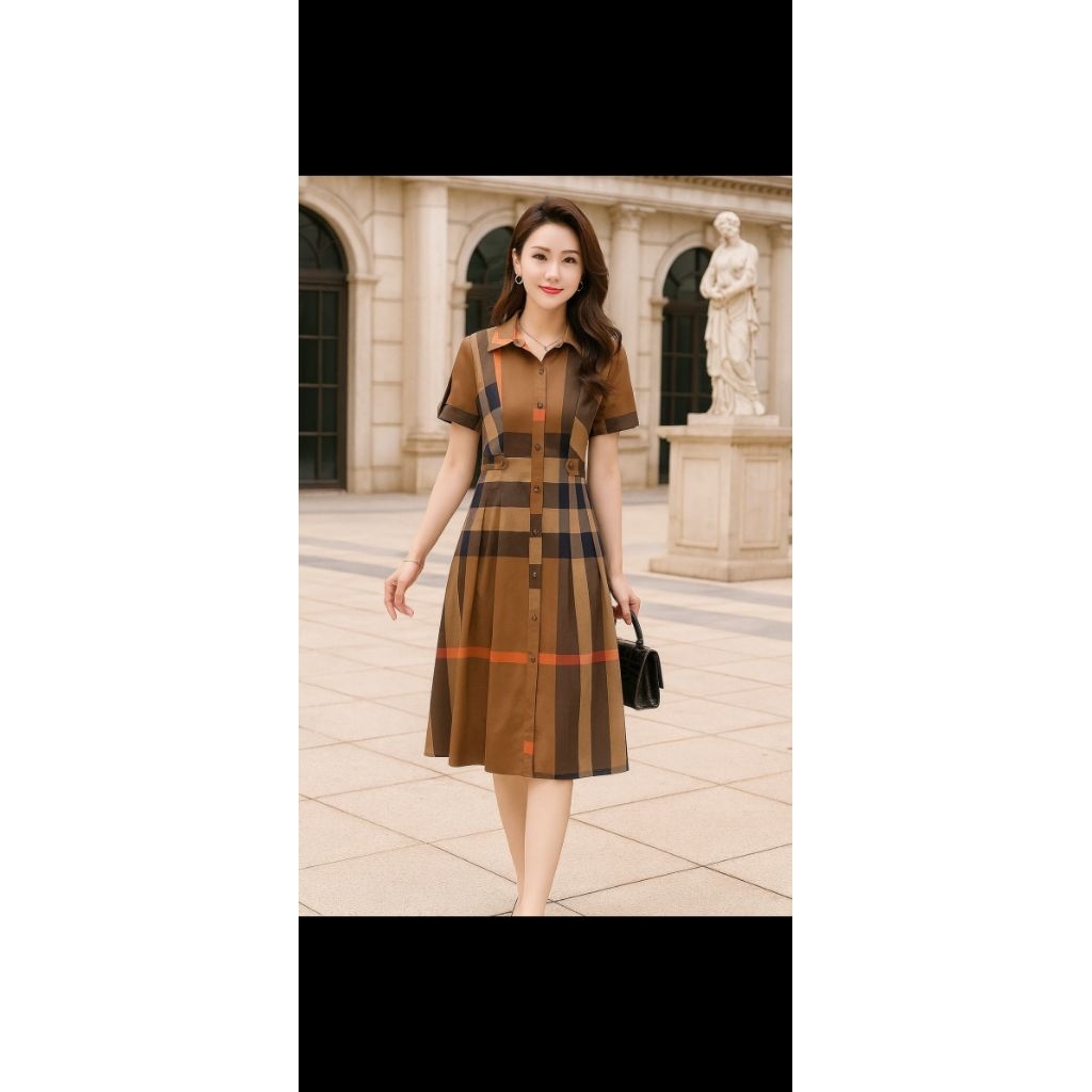 Dress Lengan Pendek