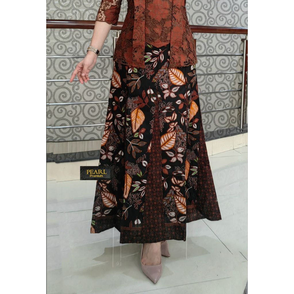 Rok batik panjang pecah 8
