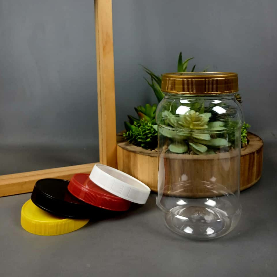 Toples 500 Ml Bulat / Toples Bawang 500 Ml / Toples Makanan 500 Ml