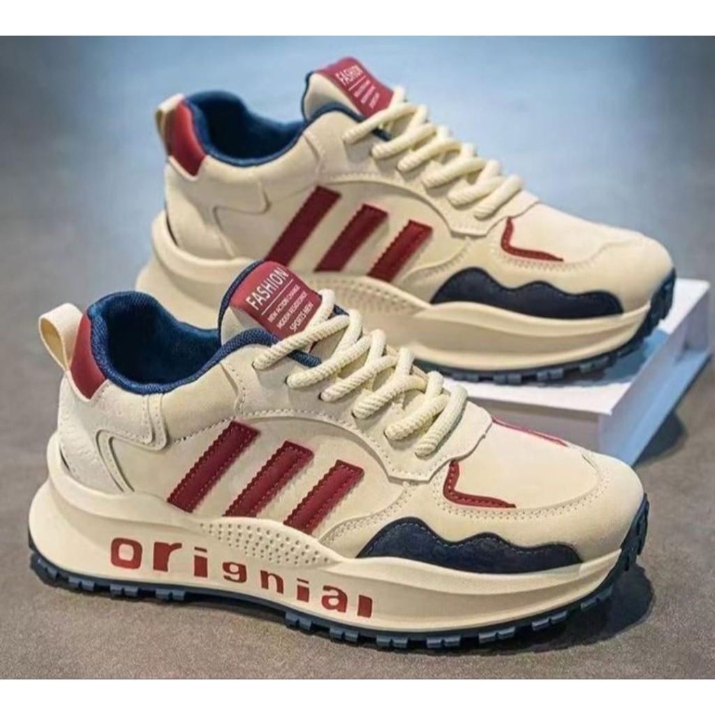 sepatu pria sepatu sneakers cowok sepatu fashion import terbaru