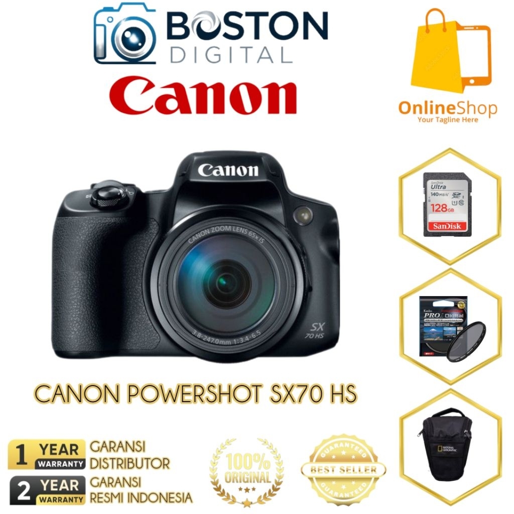 CANON POWERSHOT SX70 HS / CAMERA DIGITAL CANON SX70 HS