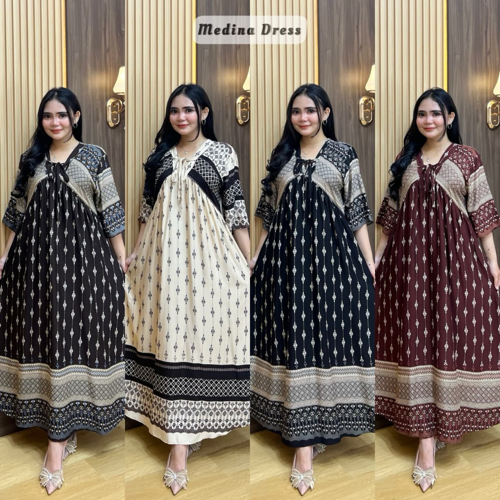 MEDINA DRESS / DASTER MEDINA RAYON PREMIUM