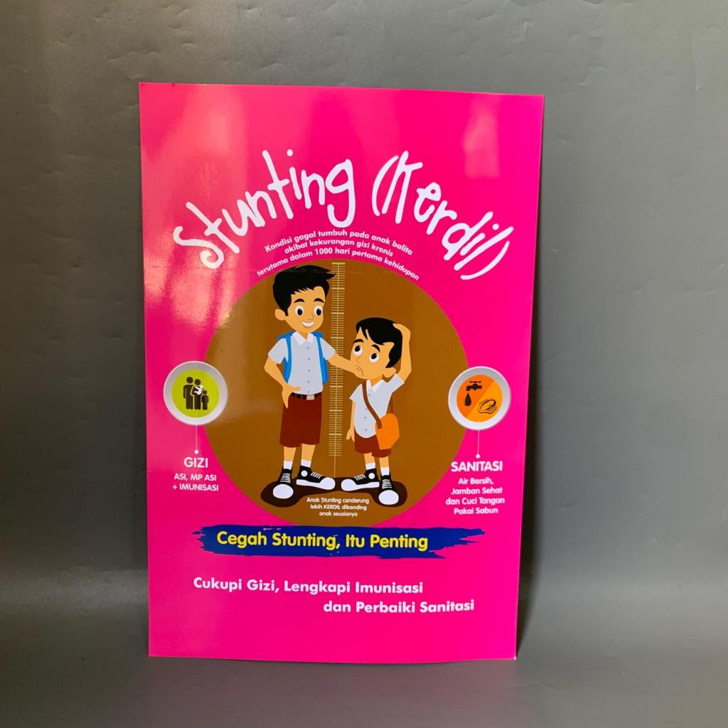 Poster Stunting Kerdil - Poster Kenali Stunting - Poster Edukasi Stunting - Poster Kesehatan