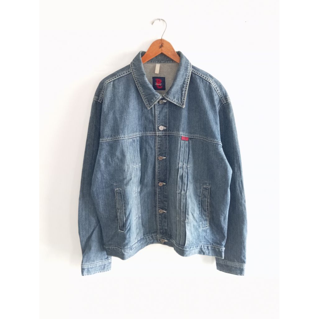 denim jacket jeans trucker Pierre Cardin Paris