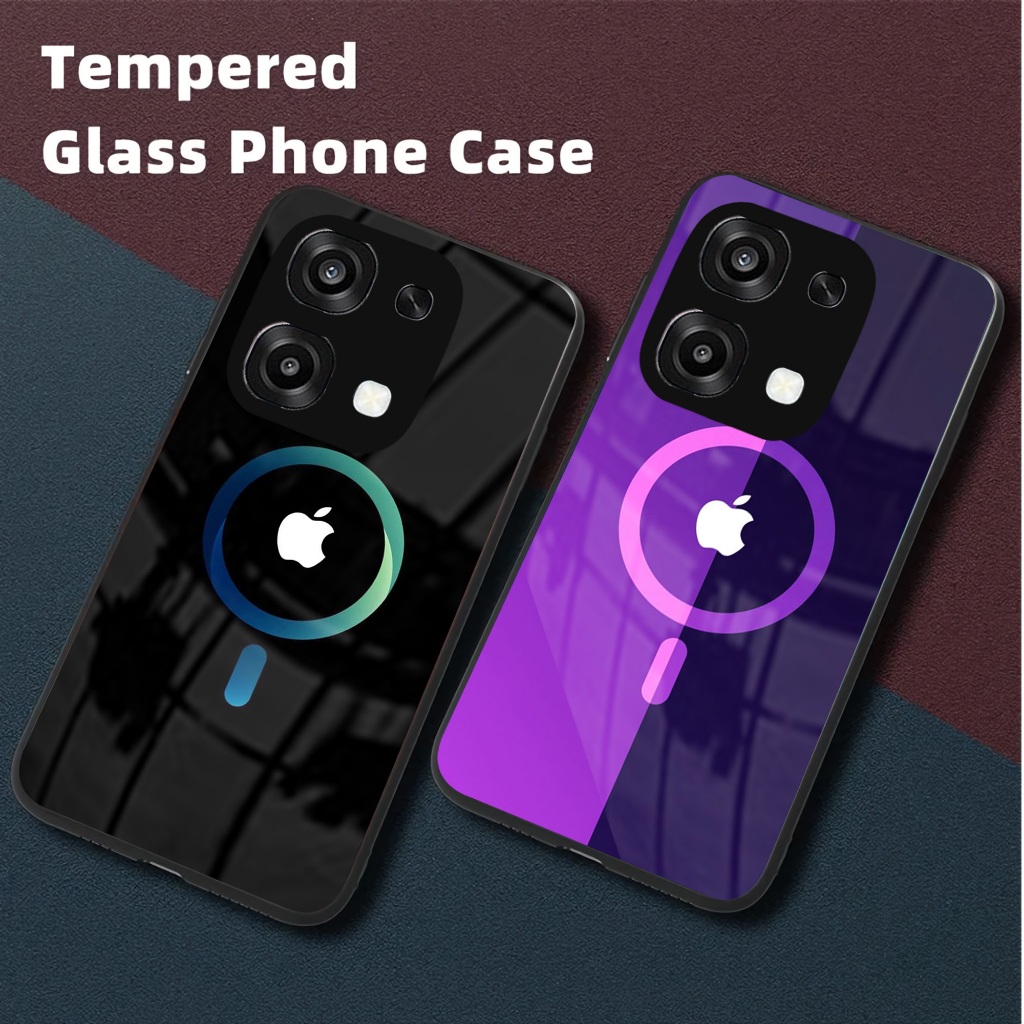 MG04 Softcase Glass For Oppo A6 Pro - Casing Hp Oppo A6 Pro - Pelindung hp Oppo A6 Pro - Case Handph