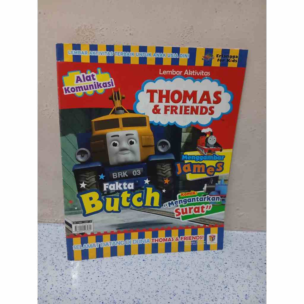 BUKU THOMAS DAN FRIENDS ALAT KOMUNIKASI FAKTA BUTCH