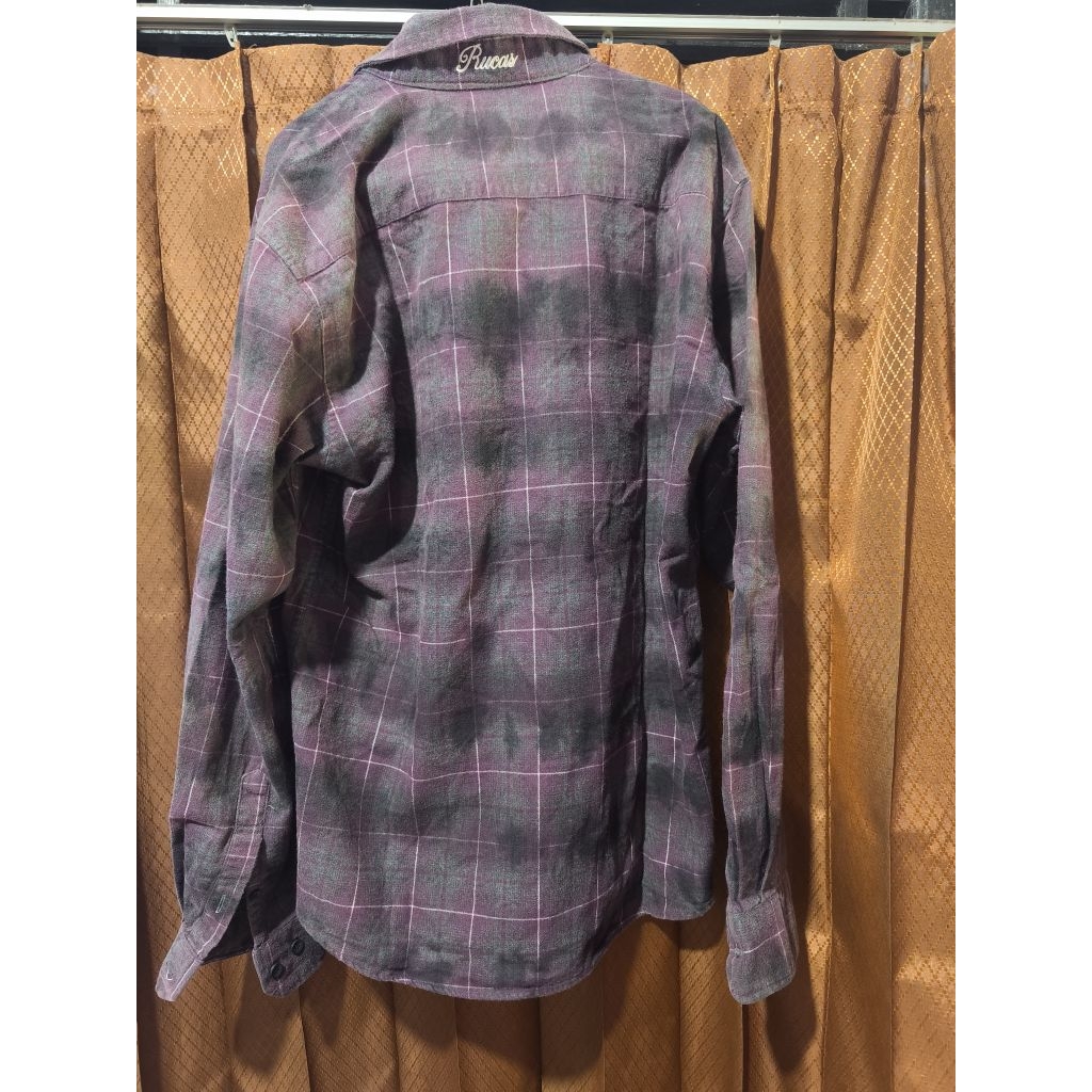 FLANEL RUCAS BLACK PEARL SIZE L FULLSET