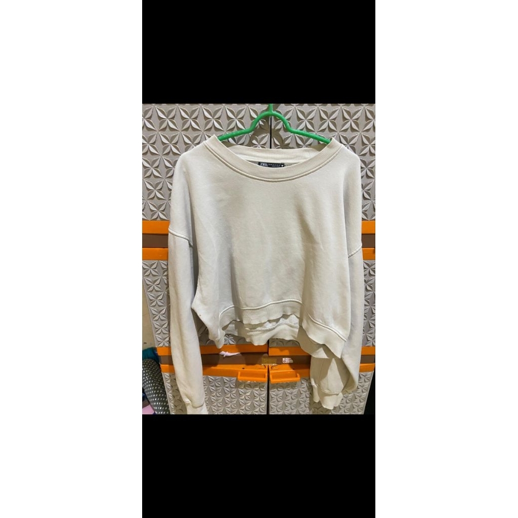 sweater crop brand zara