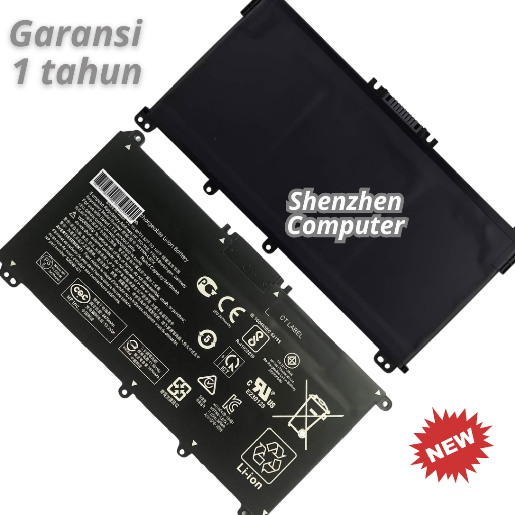 Baterai Laptop HP 14-CK0006TX 14-CK0127TU 14-CK0130TU 14-CK0119TU 14-CK0155TU TF03XL battery