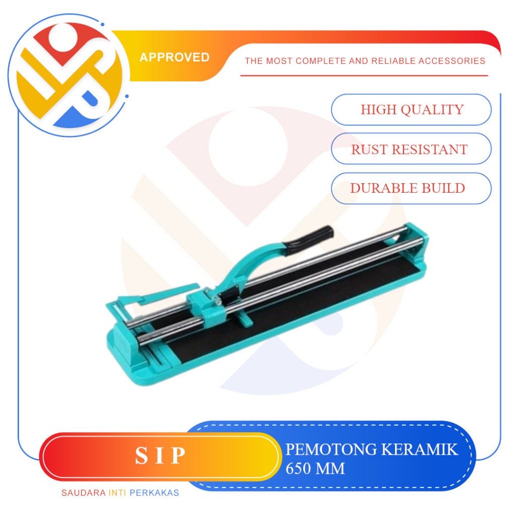 Alat Potong Keramik Dorong Manual 650 1000 mm / Cutter Keramik Lantai & Dinding