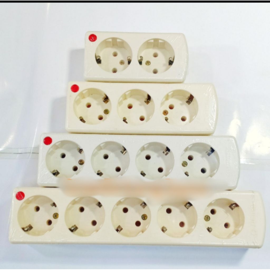 STOPKONTAK BRIGHT-G 2lubang/3lubang/4lubang/5lubang/ SNI