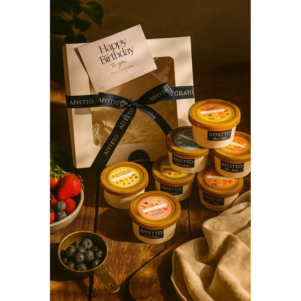 Hampers Gelato isi 9 baby cup