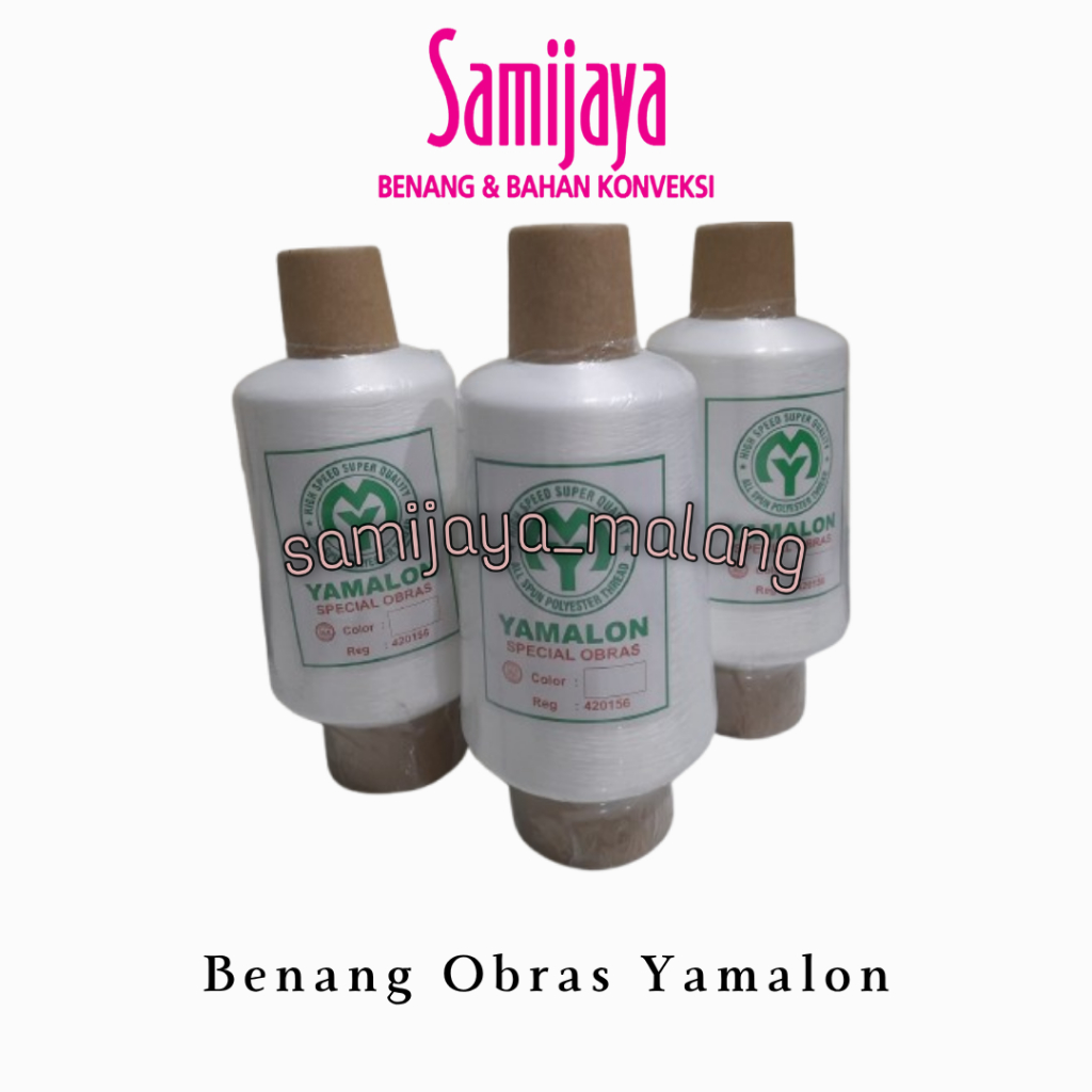 Benang Obras polyster merk Yamalon