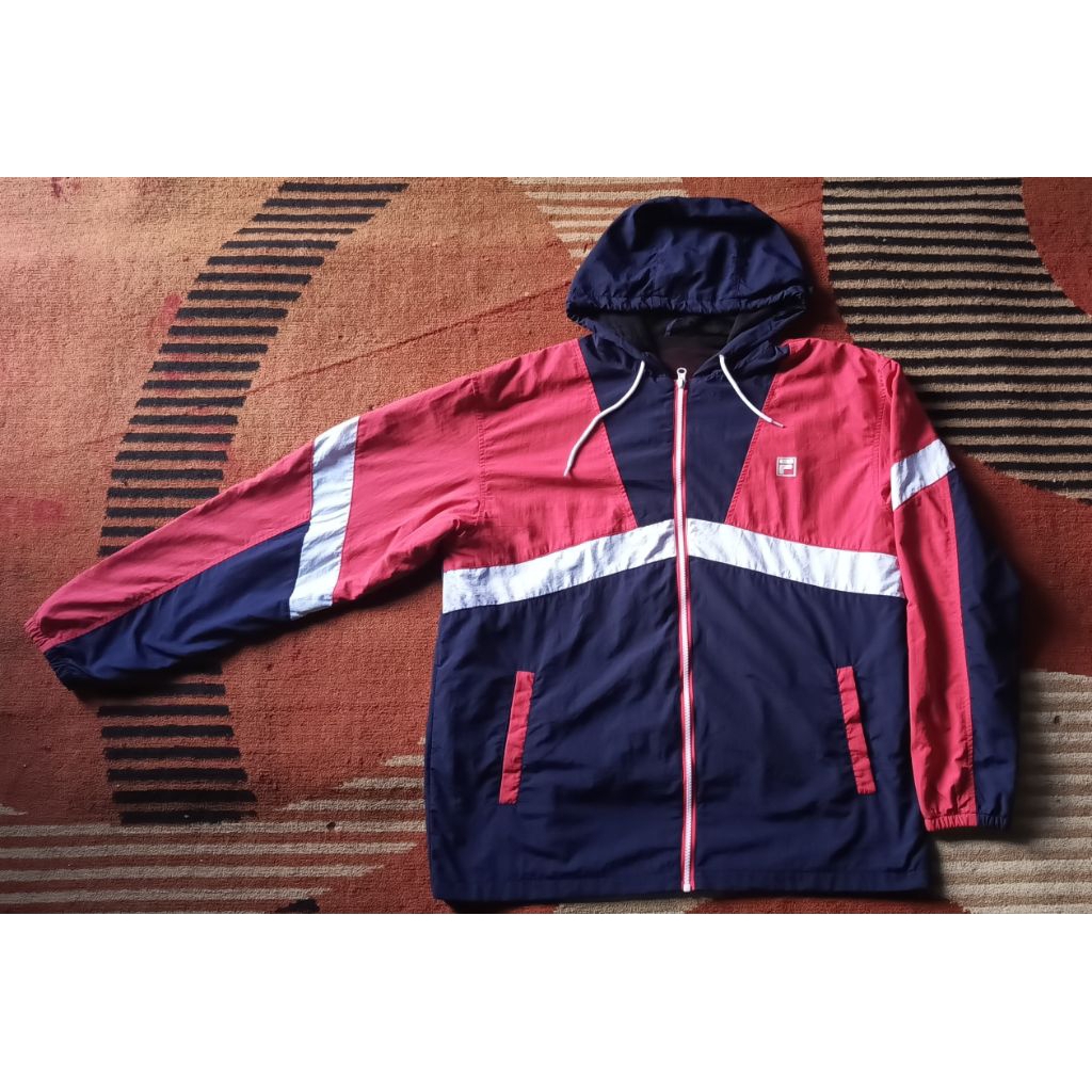 jaket wb FILA colorblock second