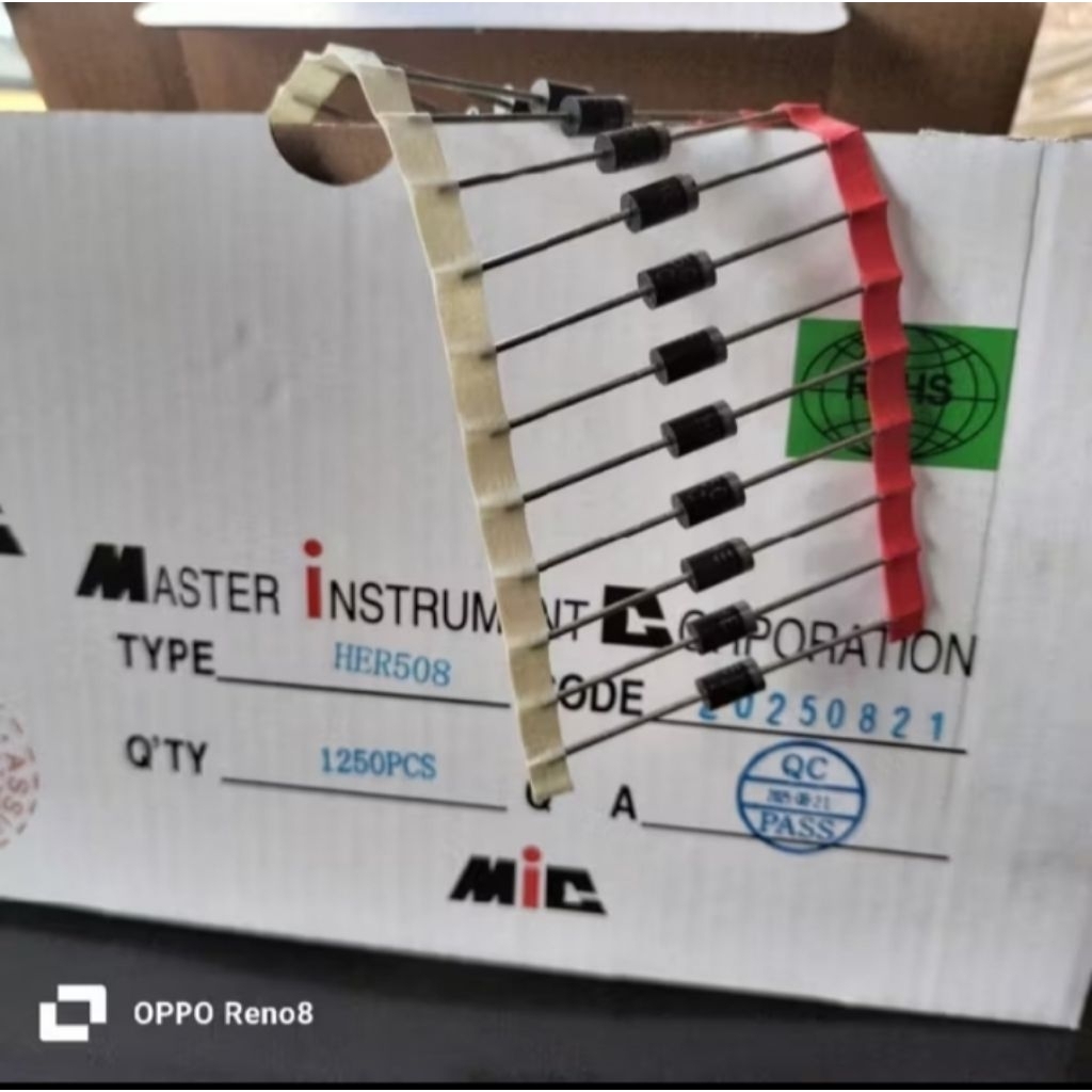 Dioda Mic Her 508 Roll Original Dioda 5a 1000v