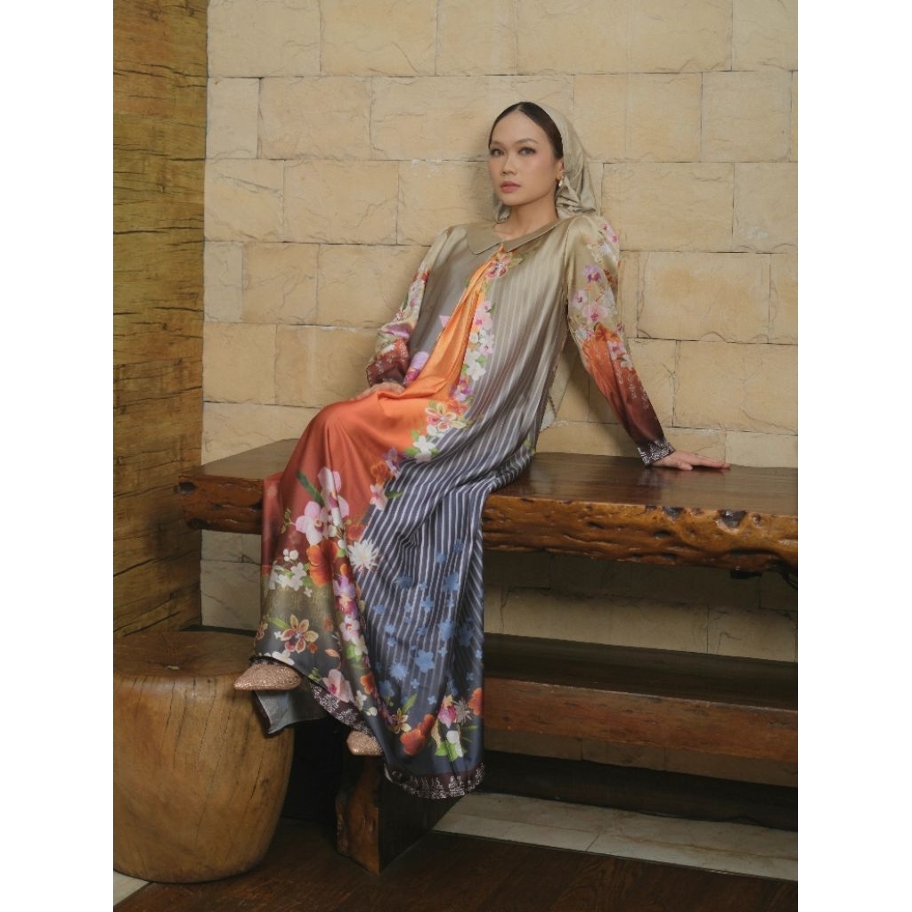 KARIMAKE - Gamis Riyaktapa Color Sunset
