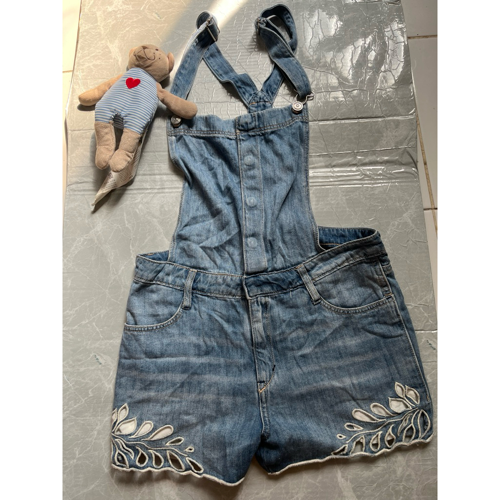 Overall//OL Jeans//Celana Kodok anak remaja