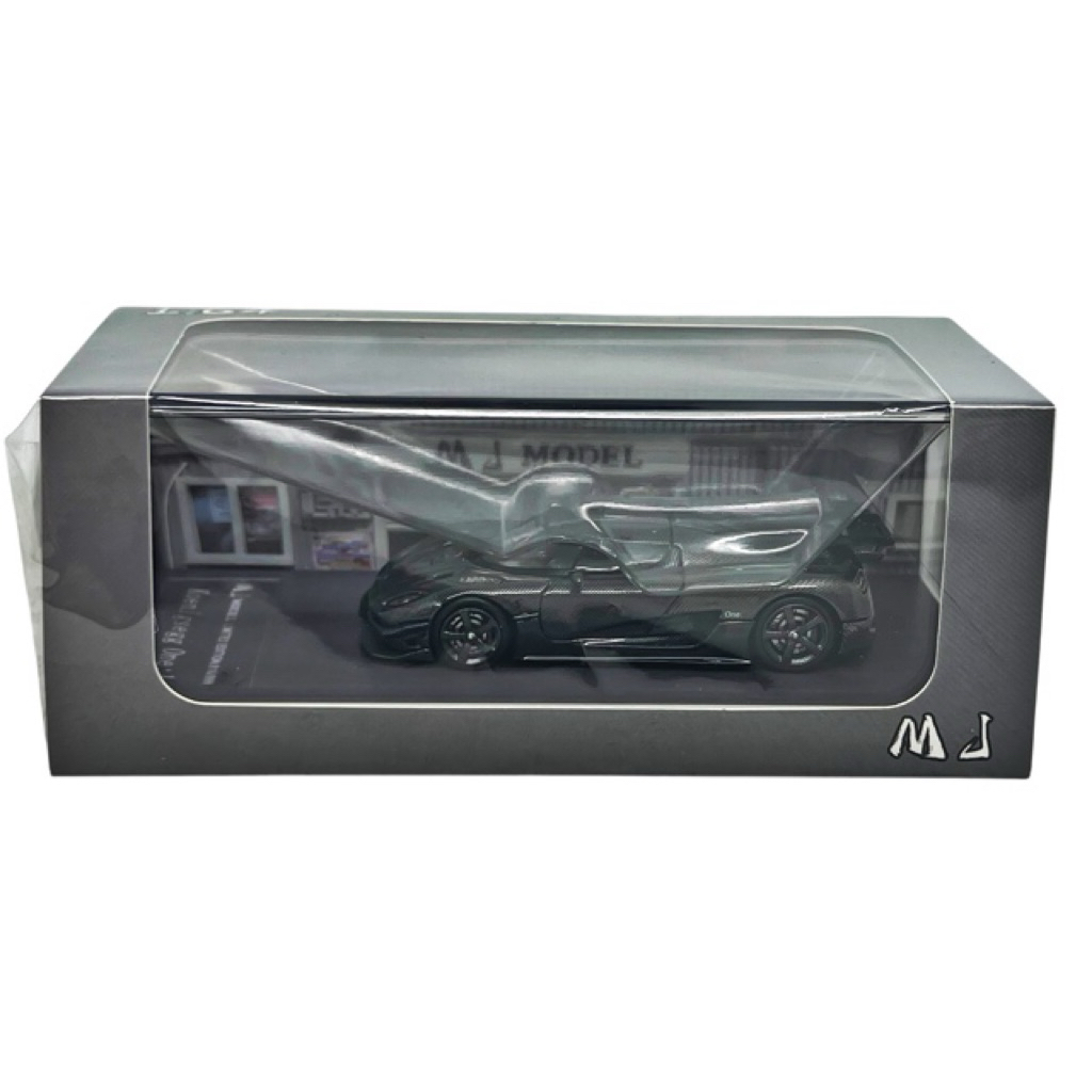 MJ Model 64 Koenigsegg Agera One Full Carbon Black