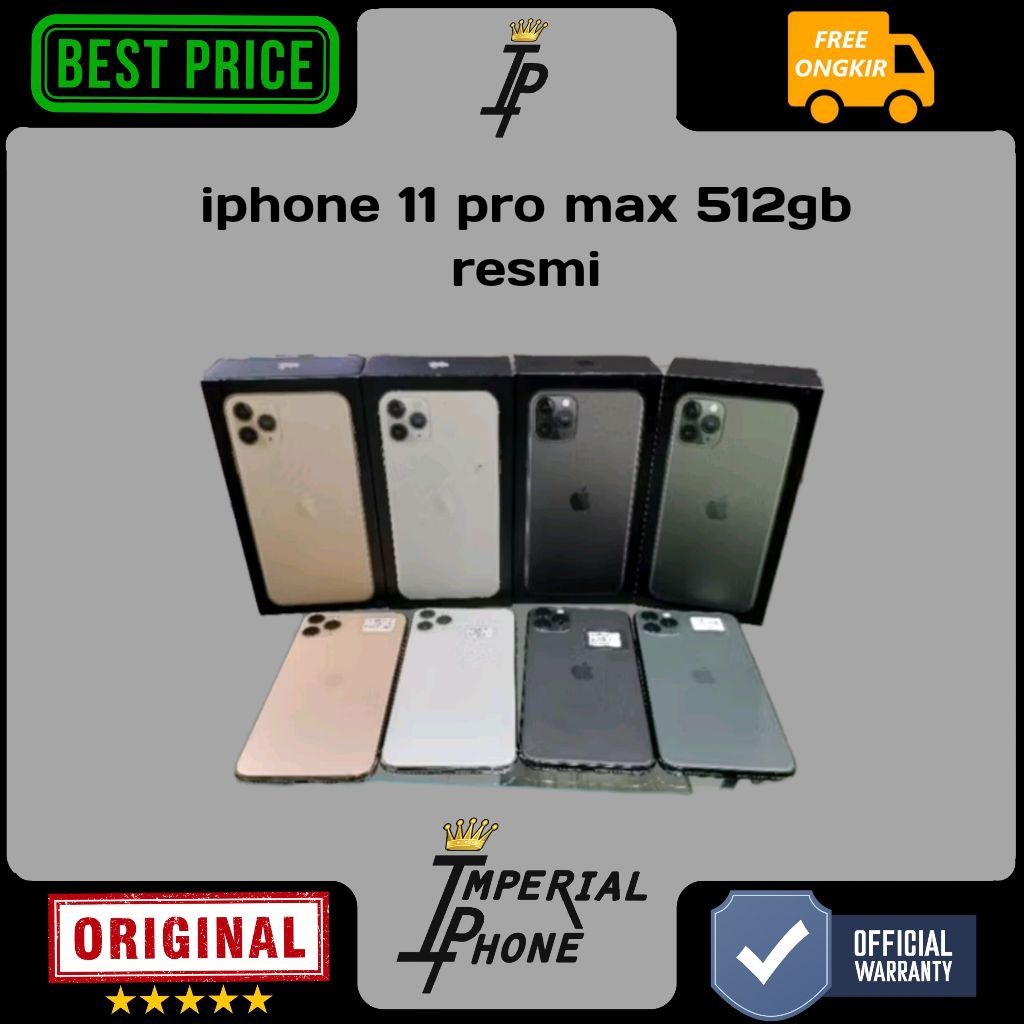 iphone 11 pro max 512GB second