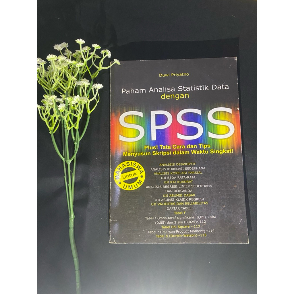Buku Paham Analisa Statistik Data dengan SPSS (Duwi Priyatno)