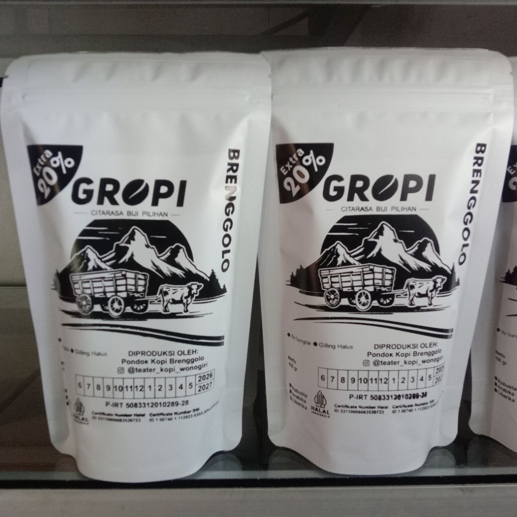 Kopi BRENGGOLO khas Wonogiri_100gr