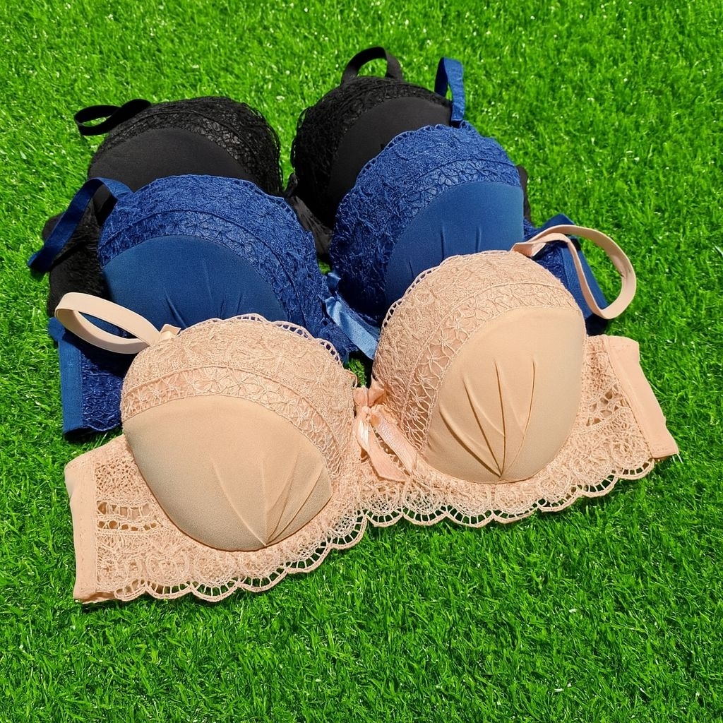 Bh Bra Busa Super Tebal Beha Wanita Dewasa Remaja Kawat Push Up Super Montok Kait 3 Cup B