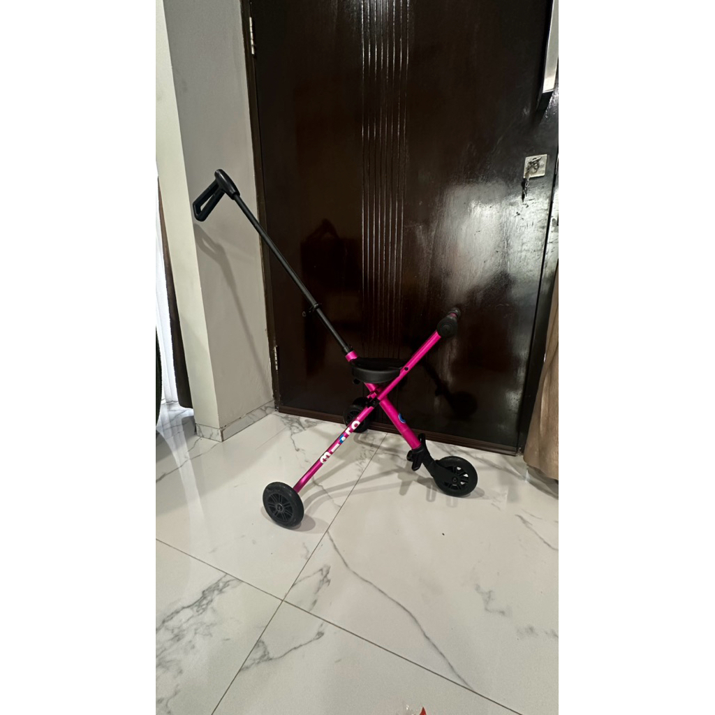Micro Trike Deluxe Pink || stroller anak || stroller balita