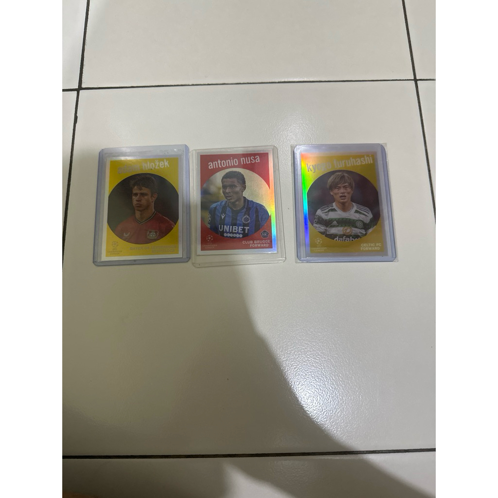 Kartu Bola refractor champions league topps chrome