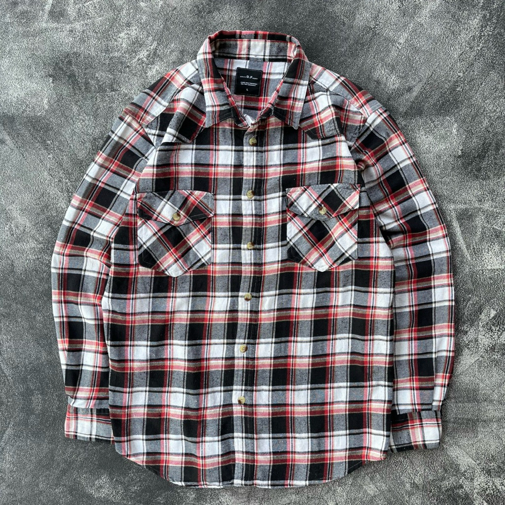 D.F Fresco Flannel Shirt 2 Pocket