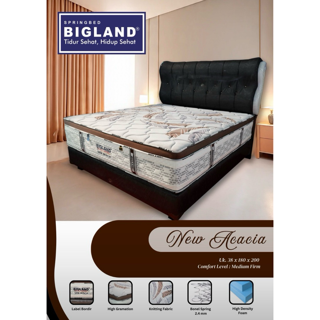 ❤️ Promo Springbed Bigland New Acacia