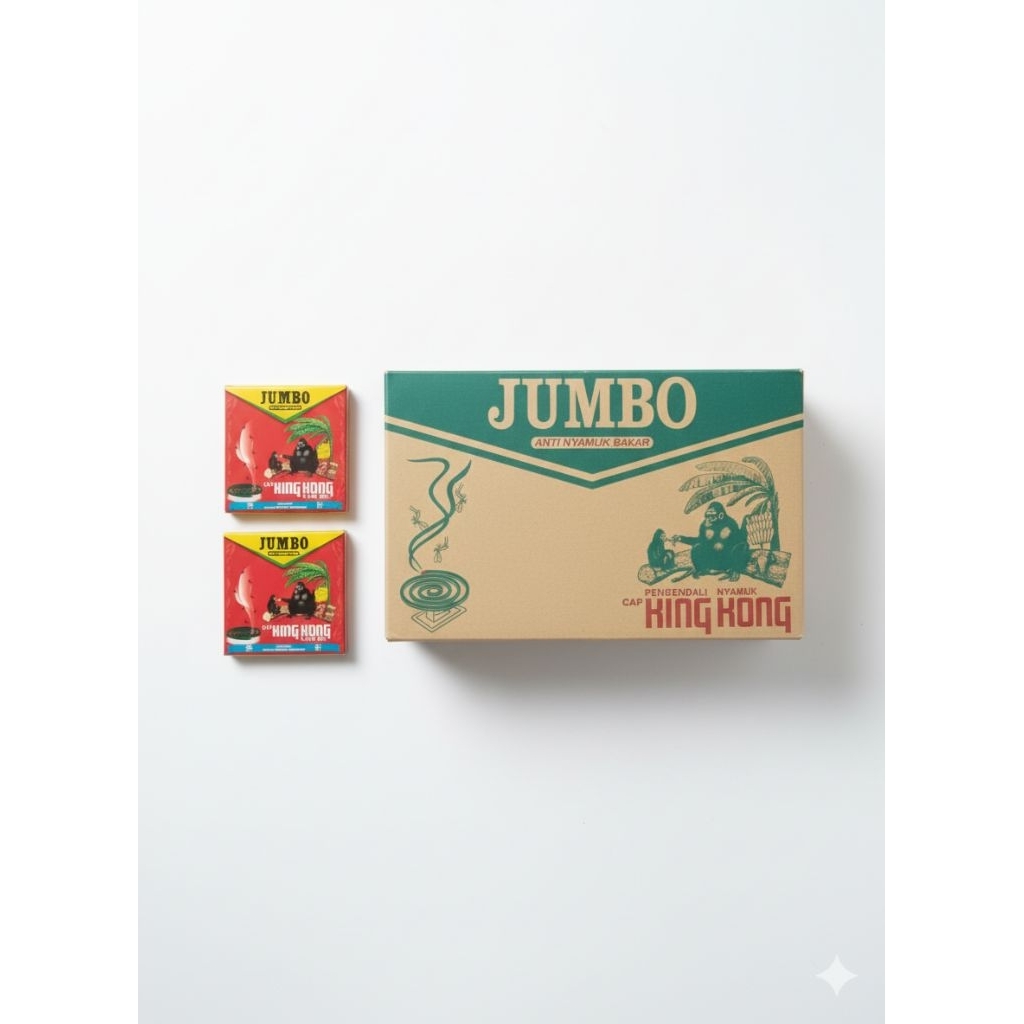 OBAT NYAMUK BAKAR KINGKONG JUMBO 1 KARTON