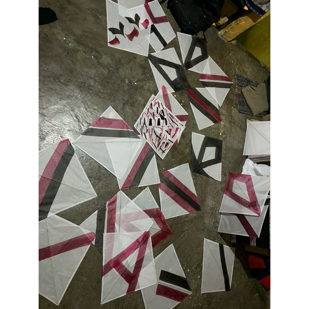 Layangan Seot Super Lilitan Berotot/Merosot