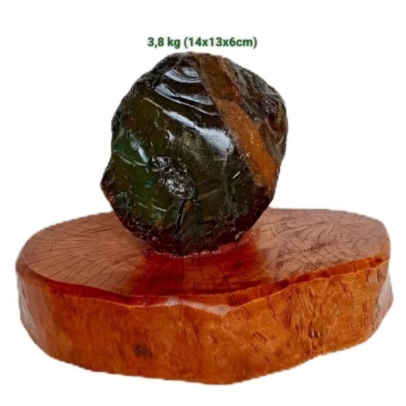 batu suiseki akik hias hijau cincau (156)