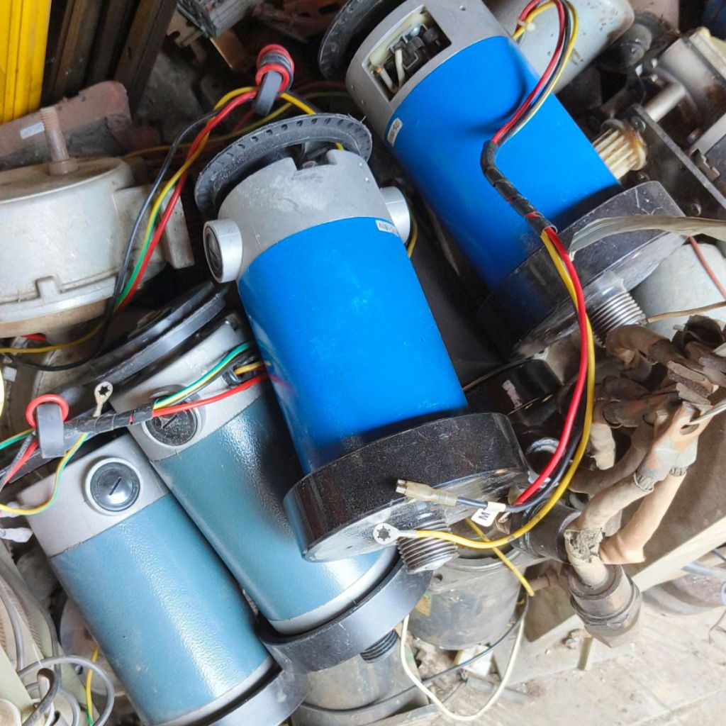 Dc Motor Permanen Magnet Ex Treadmill 180V 4600Rpm