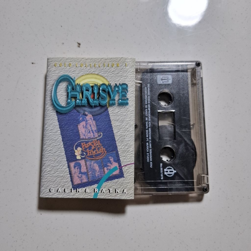 Kaset Pita Musik Chrisye Gold Collection 1 Puspa Indah Galih & Ratna