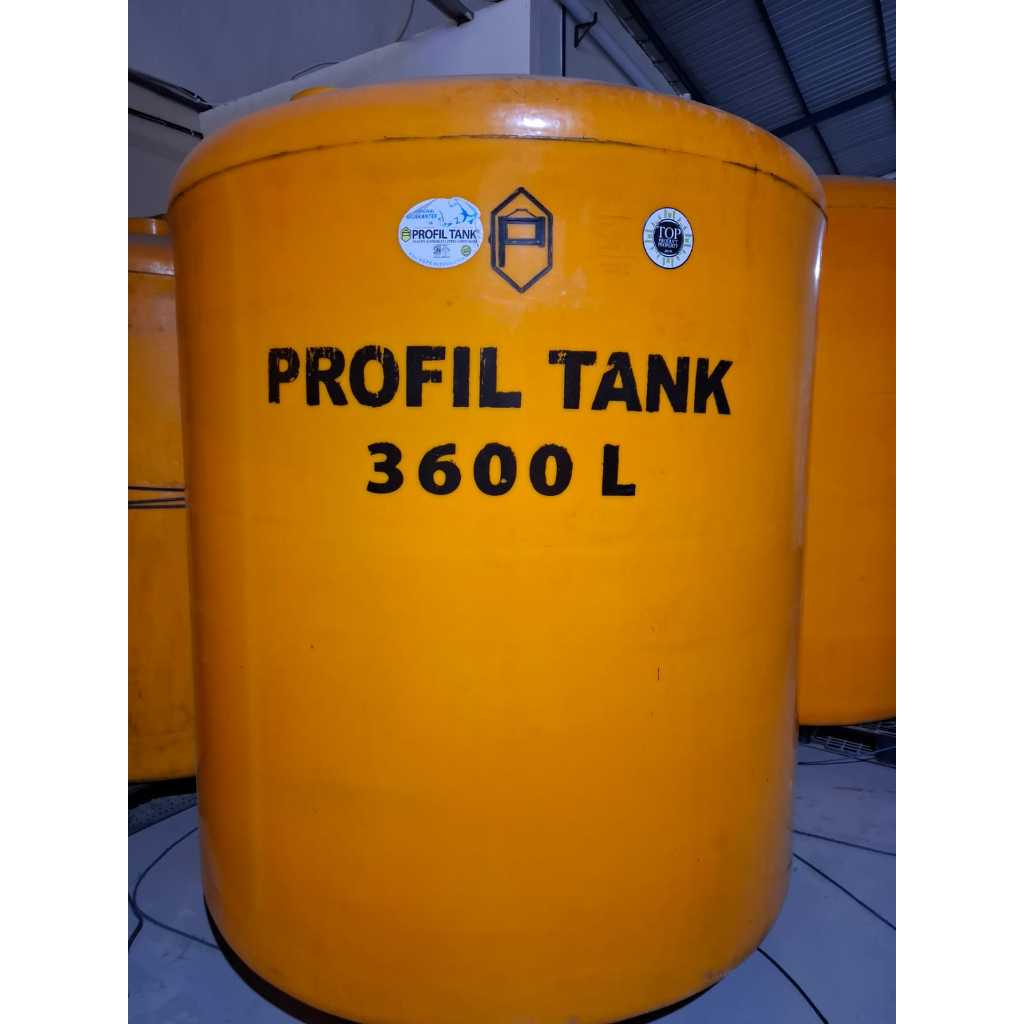 Tandon Air / Tangki Air / Toren Air Murah PROFIL TANK Ukuran 3600Liter Bekas Bagus