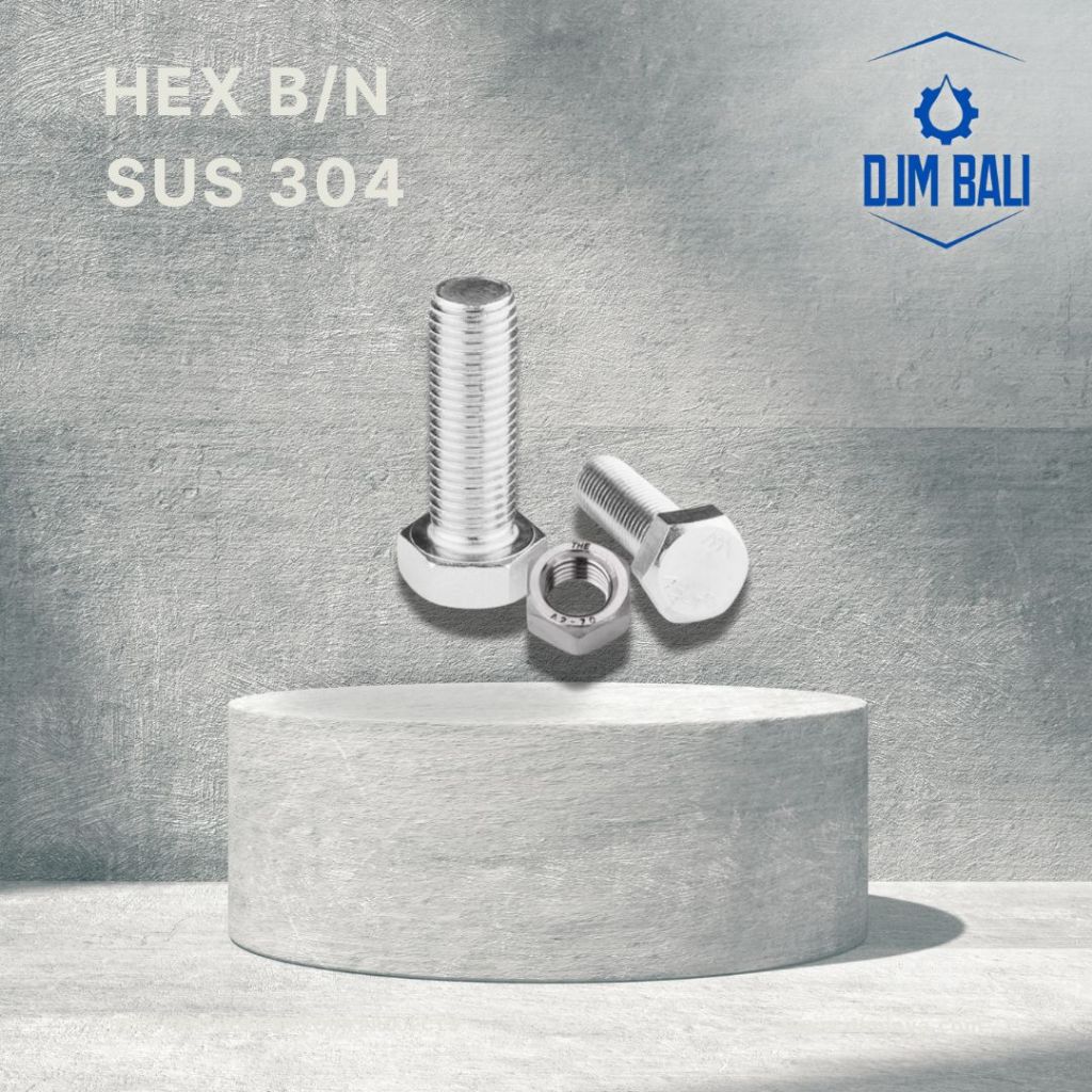 Baut Mur Stainless Steel